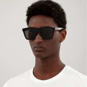 New unisex Alexander Mcqueen AM0352S-002 57 Sunglass MAN ACETATE $496
